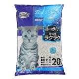 ワンニャン 紙の猫砂 ブルーDEサンド 20L