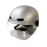 トップ 大人用 カジュアル 自転車ヘルメット シールド付