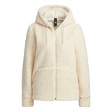 アディダス レディース ボア フルジップパーカー