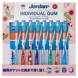 Jordanインディビジュアル ハグキケア 歯ブラシ 8本