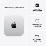 Apple/Mac mini M6 12コアCPU&12コアGPU/24GBメモリ/512GB SSD/MHQM4J/A Apple/Mac mini M6 12コアCPU&12コアGPU/24GBメモリ/512GB SSD/MHQM4J/A