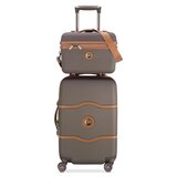 DELSEY シャトレエアー 67cm スーツケース＆ビューティーケースセット チョコレート（ブラウン）