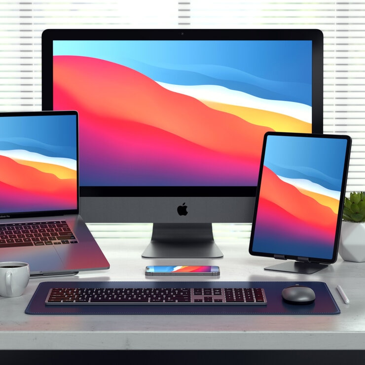 Satechi キーボード (iPadOS/iOS/Mac向け) 英語配列 テンキー有り スペースグレー