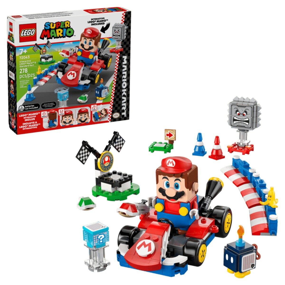 レゴ マリオカート™ – レゴ®マリオ™とスタンダードカート