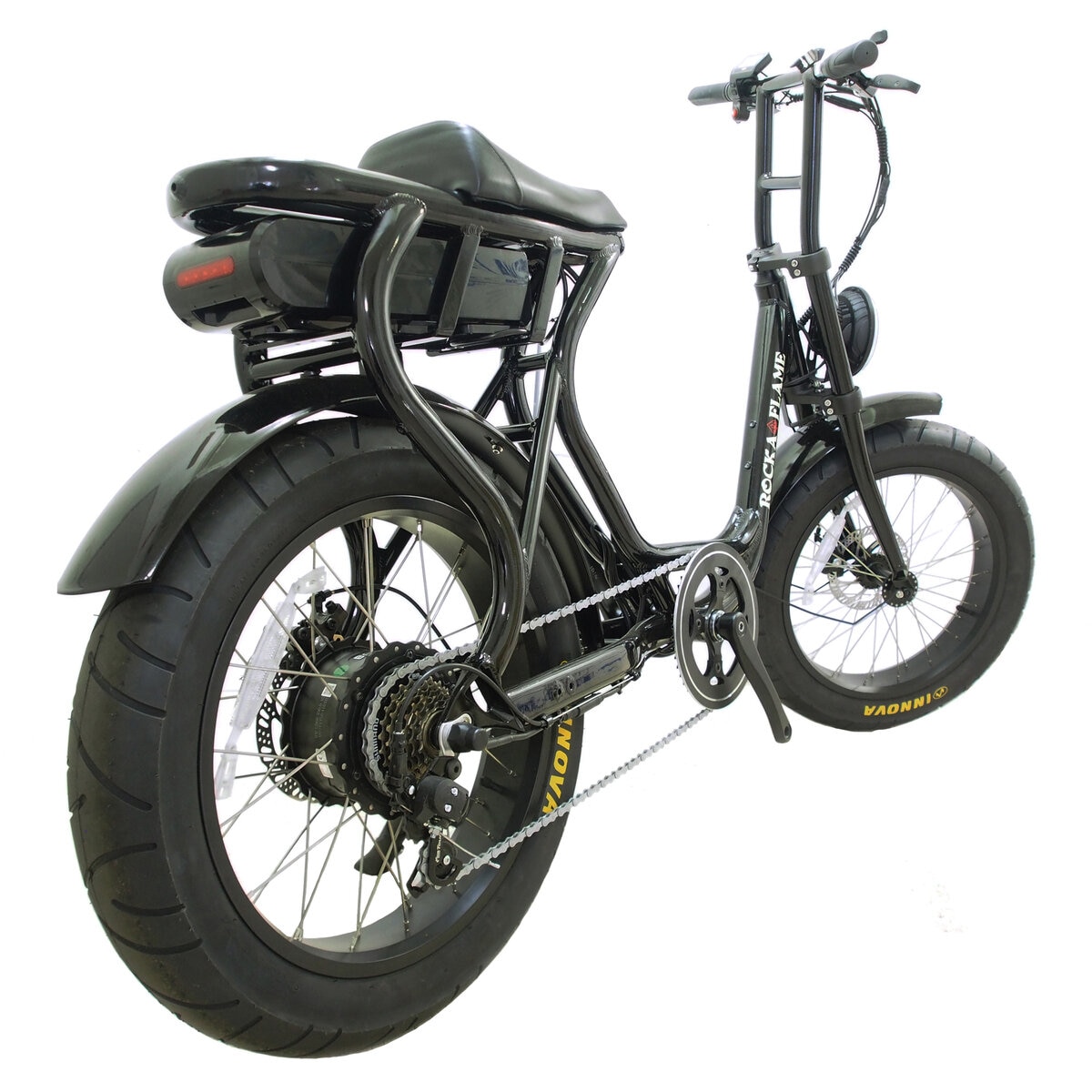 ROCKA FLAME 20インチ 電動アシスト ファットバイク FUMA メタルブラック
