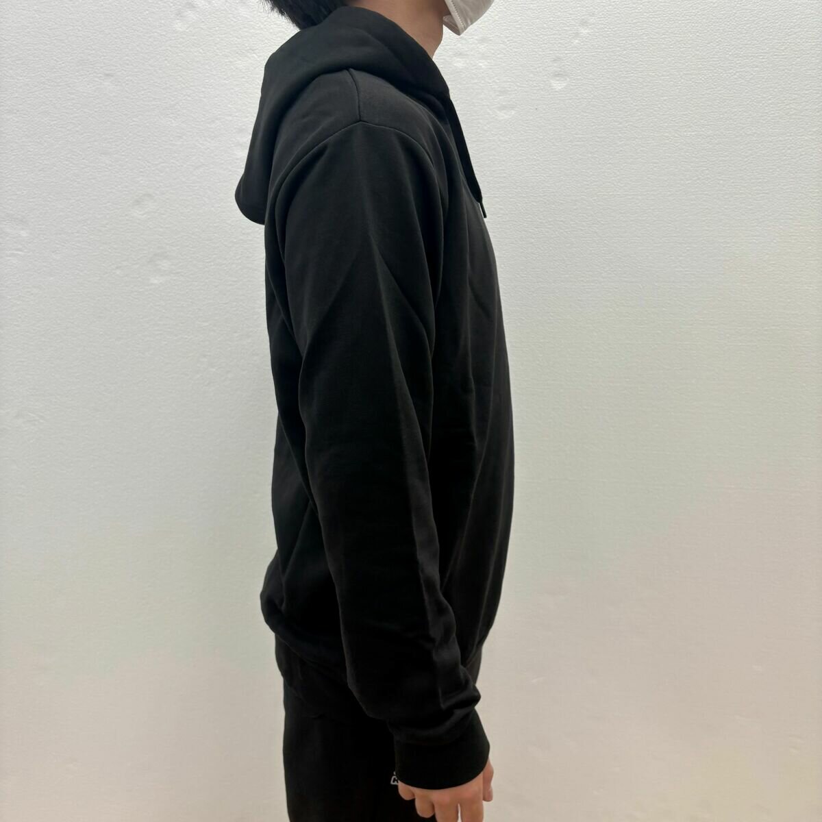 カッパ メンズ フーディー / ブラック / LL