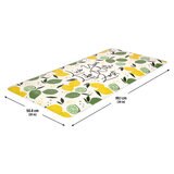 NIKE GRAVITY キッチンマット 50cm × 99cm レモン＆ライム