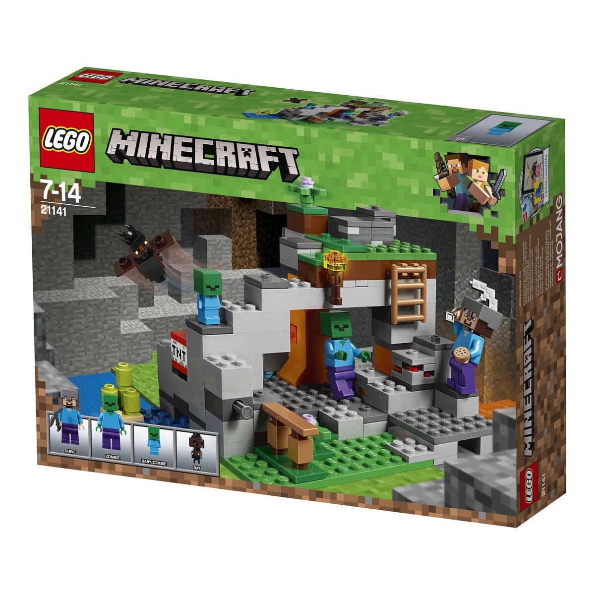 レゴ マインクラフト ゾンビの洞くつ