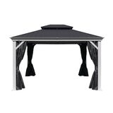 SOJAG メッシーナ 10 x 14フィート (3 x 4.2m) サンシェルター ホワイト