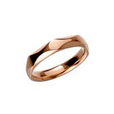 18K ピンクゴールド マリッジリング エスポワール 3.5mm 幅 日本サイズ : 17号 刻印なし