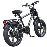 ROCKA FLAME 20インチ 電動アシスト ファットバイク HAYATE マットブラック