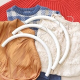チャナカンパニー Balmy Hanger（バルミーハンガー） 服を傷めない まろやかハンガー 5本セット TP-ECM03-38-5ST