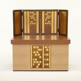 ひな人形 親王収納飾り 4M12-CS-202