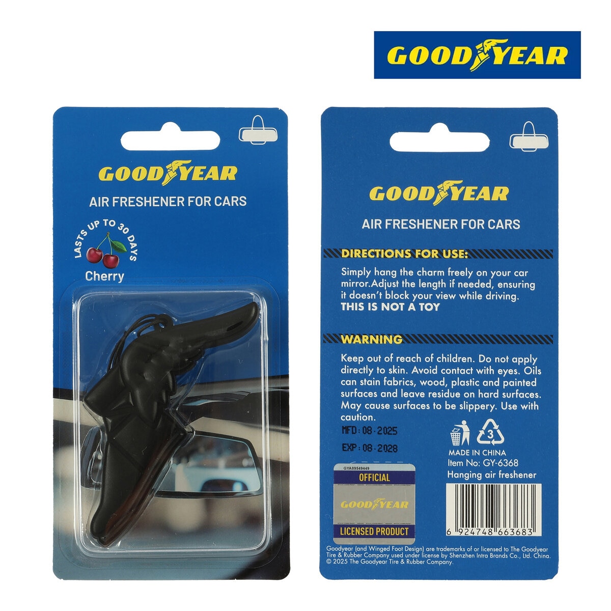 グッドイヤー エアフレッシュナー チェリー 1個
