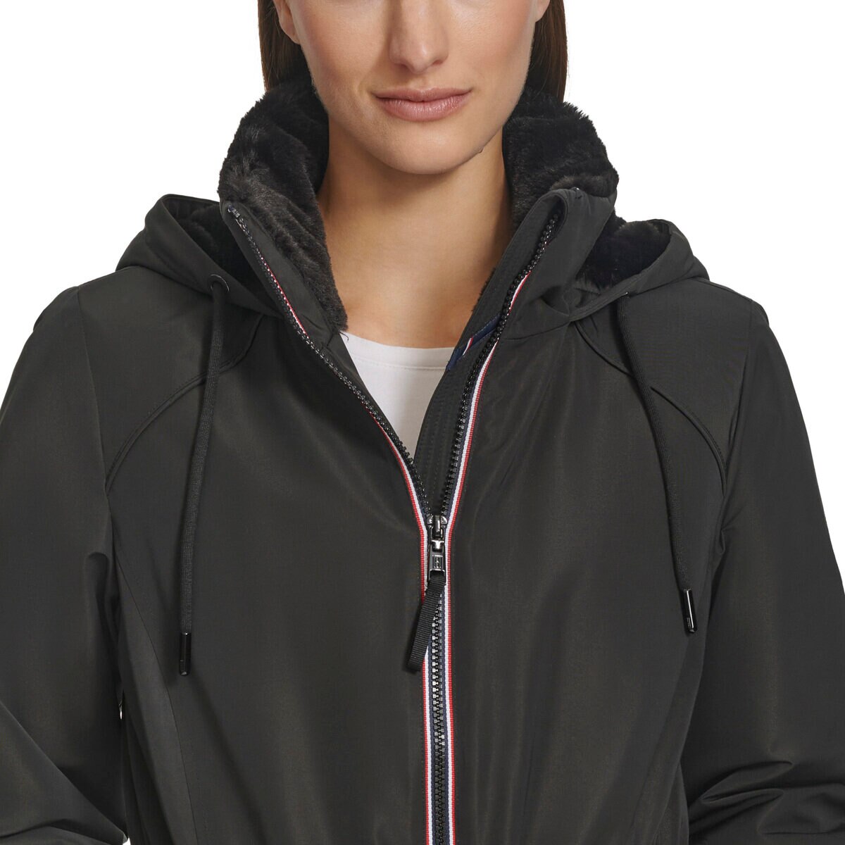 Amazon.co.jp: Tommy Hilfiger 158AN416 Men's Nylon Zip Jacket
