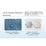 assa 日傘折りたたみ HM50 グレー / ラウンドフリル FM636