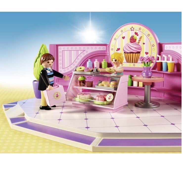 プレイモービル シティライフ ショッピングモール カップケーキ店 プレイモービル シティライフ ショッピングモール カップケーキ店