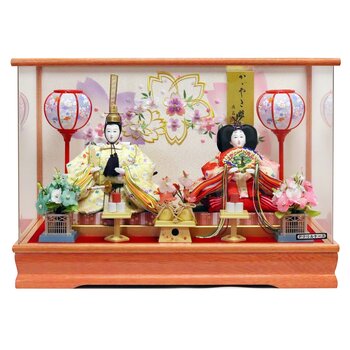 ひな人形 親王ケース飾り 2523AZ