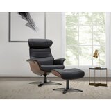 Gilman Creek Furniture KARMA レザーリクライニングチェア オットマンセット