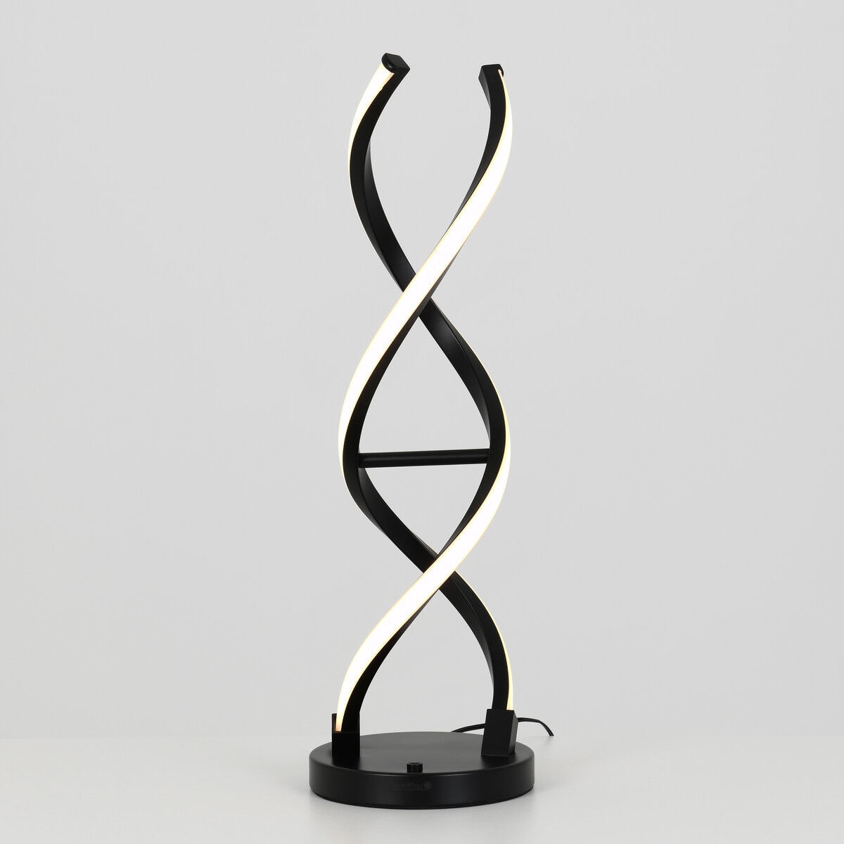 SWIRL TABLE LAMP (BLACK)