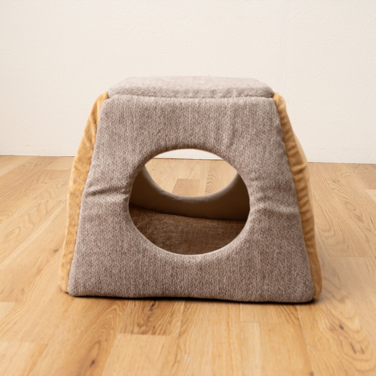 ペットハウス 兼 ペットベッド 2個セット ベージュ