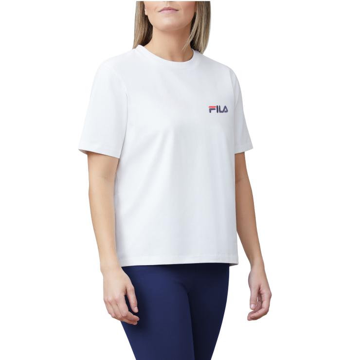 フィラ 半袖 ジャージーTシャツ ホワイト L
