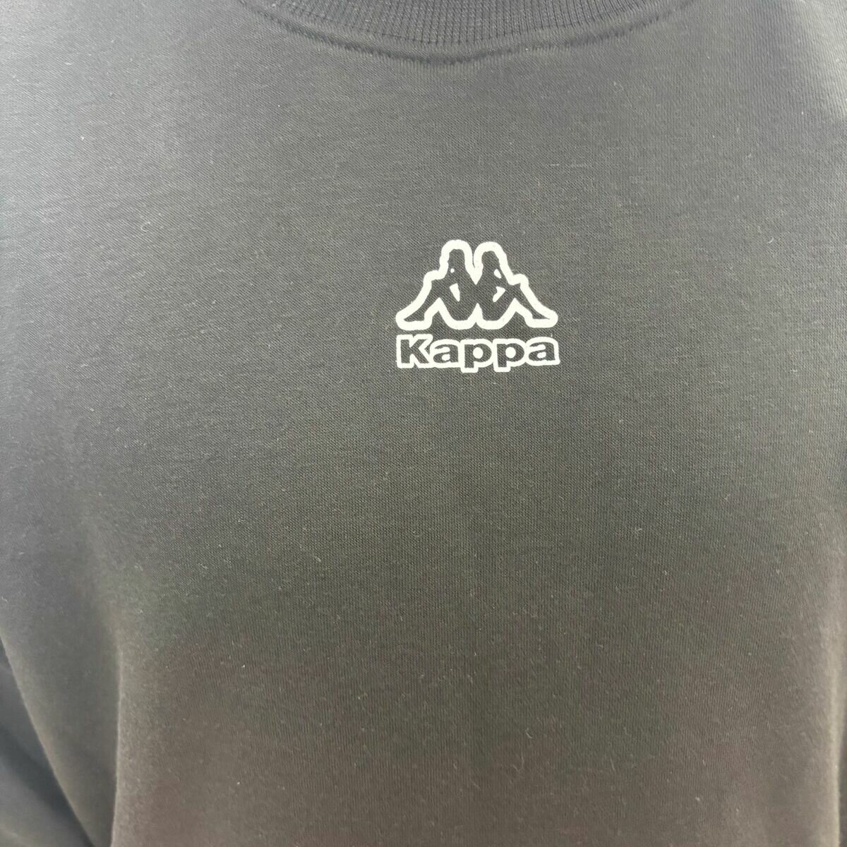 カッパ メンズ スウェットシャツ / ブラック / LL