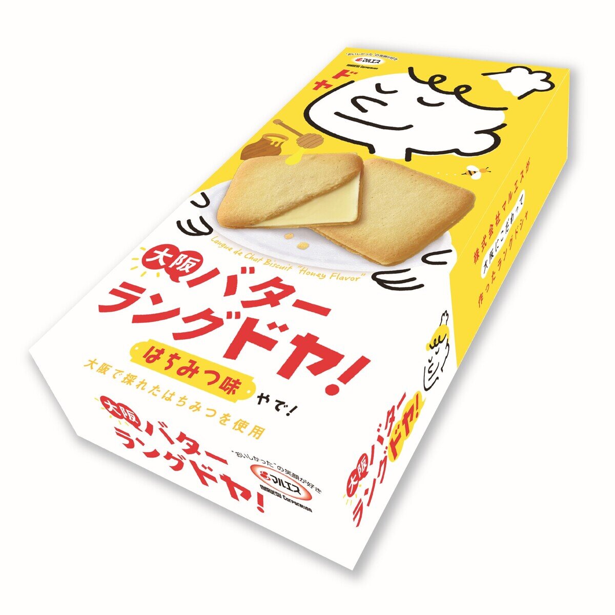 マルエス バター ラングドヤ はちみつ味 14個