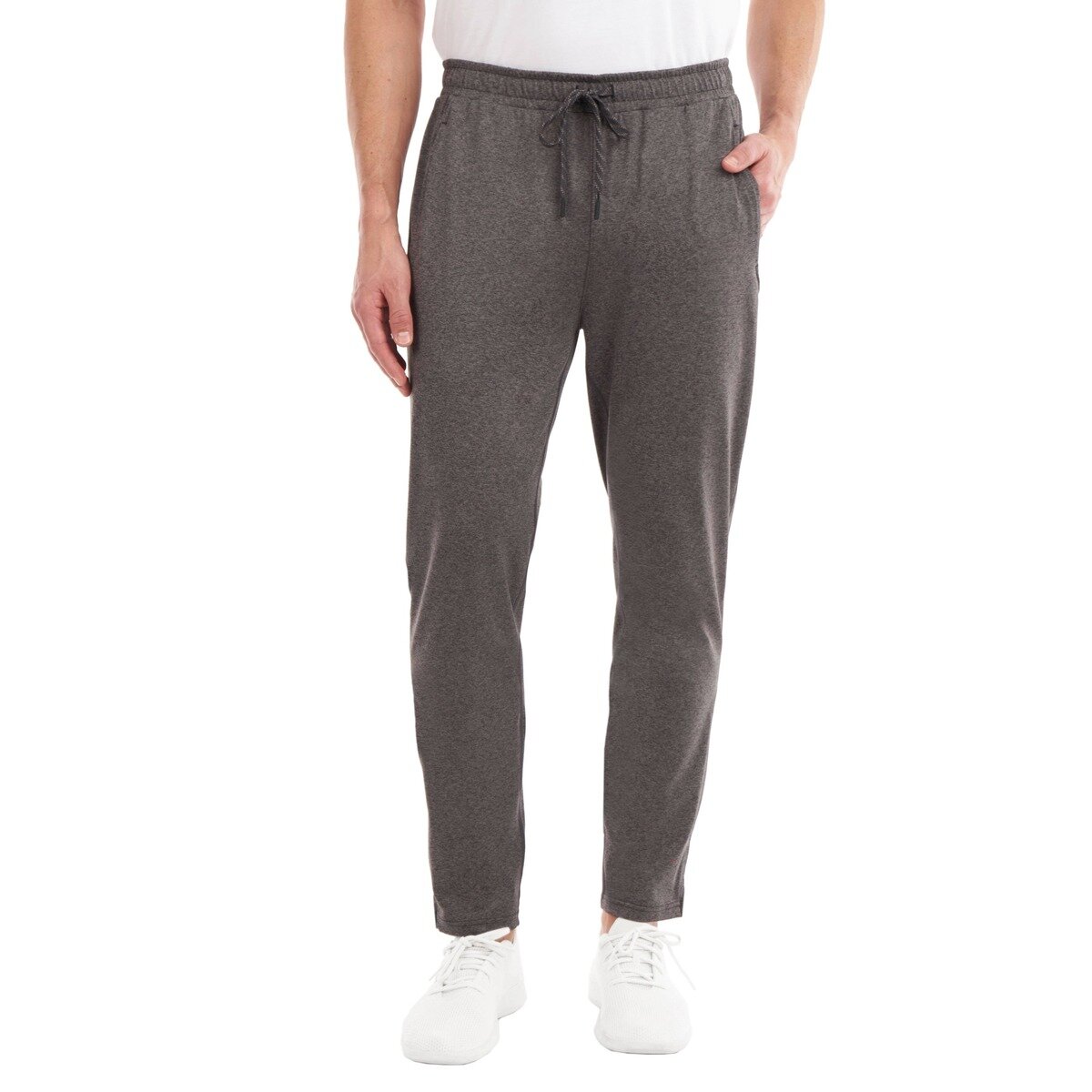 カークランドシグネチャー メンズ アクティブ ジョガー パンツ チャコール S