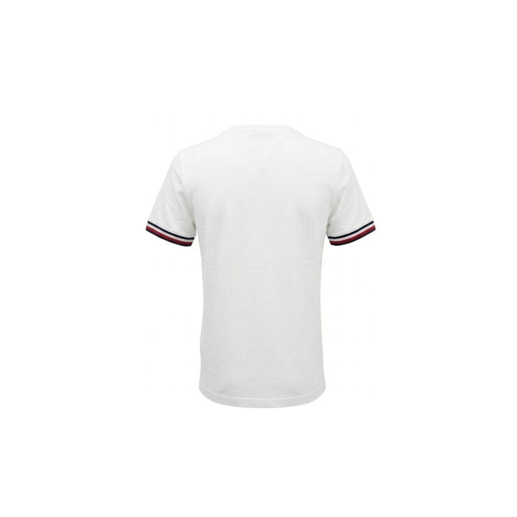 トミーヒルフィガー メンズ 半袖 Tシャツ ホワイト B（OPTIC WHITE）S