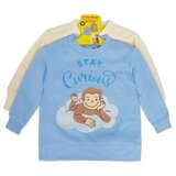 おさるのジョージ キッズ スウェットシャツ 2枚組 A 100cm