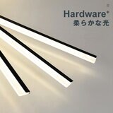 7Life ロング型 シャンデリアライト 黒 5B 暖黄色