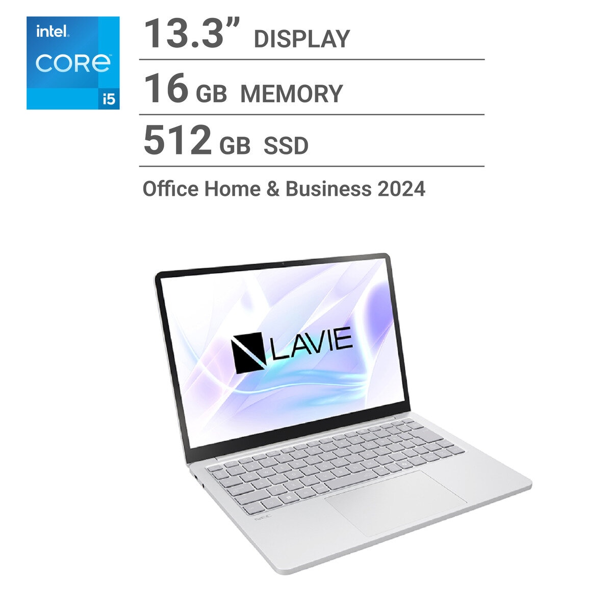 NEC ノートPC/LAVIE SMART SOL SE135/13.3インチ/Core i5-1335U/メモリ 16GB/SSD 512GB/PC-SE13563A1-6