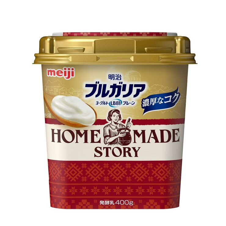 明治ブルガリアヨーグルトLB81プレーン HOME MADE STORY 400gx2