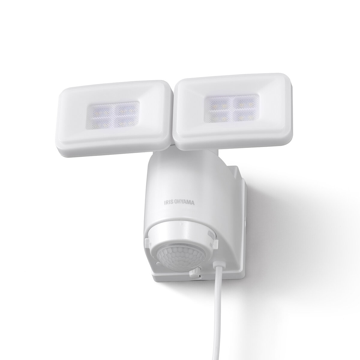 アイリスオーヤマ AC式LED防犯センサーライト パールホワイト LSL-ACTN-2400