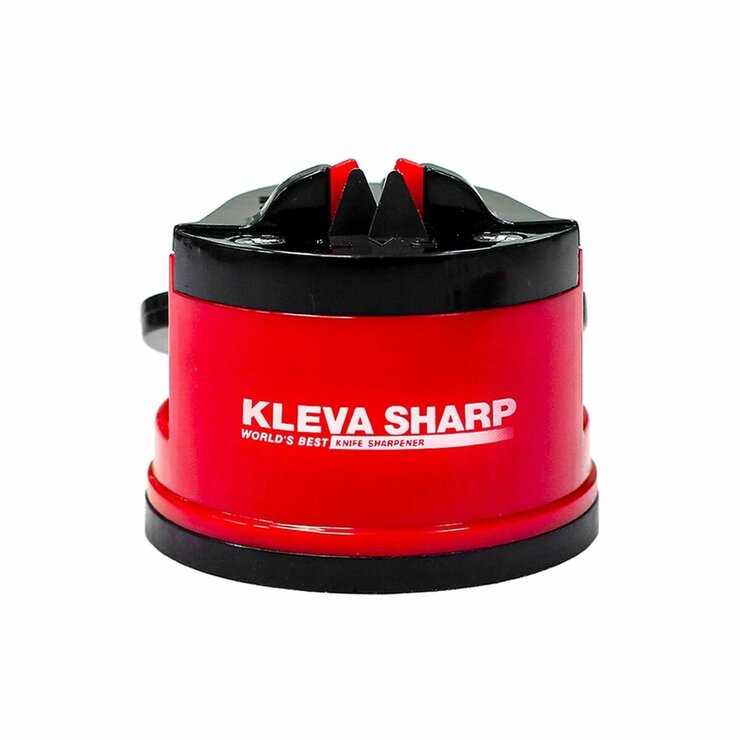 KLEVA クレバーシャープ (レッド) ナイフシャープナー