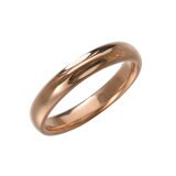 18K ピンクゴールド マリッジリング ハーモニー 3mm 幅 日本サイズ：9号 刻印なし