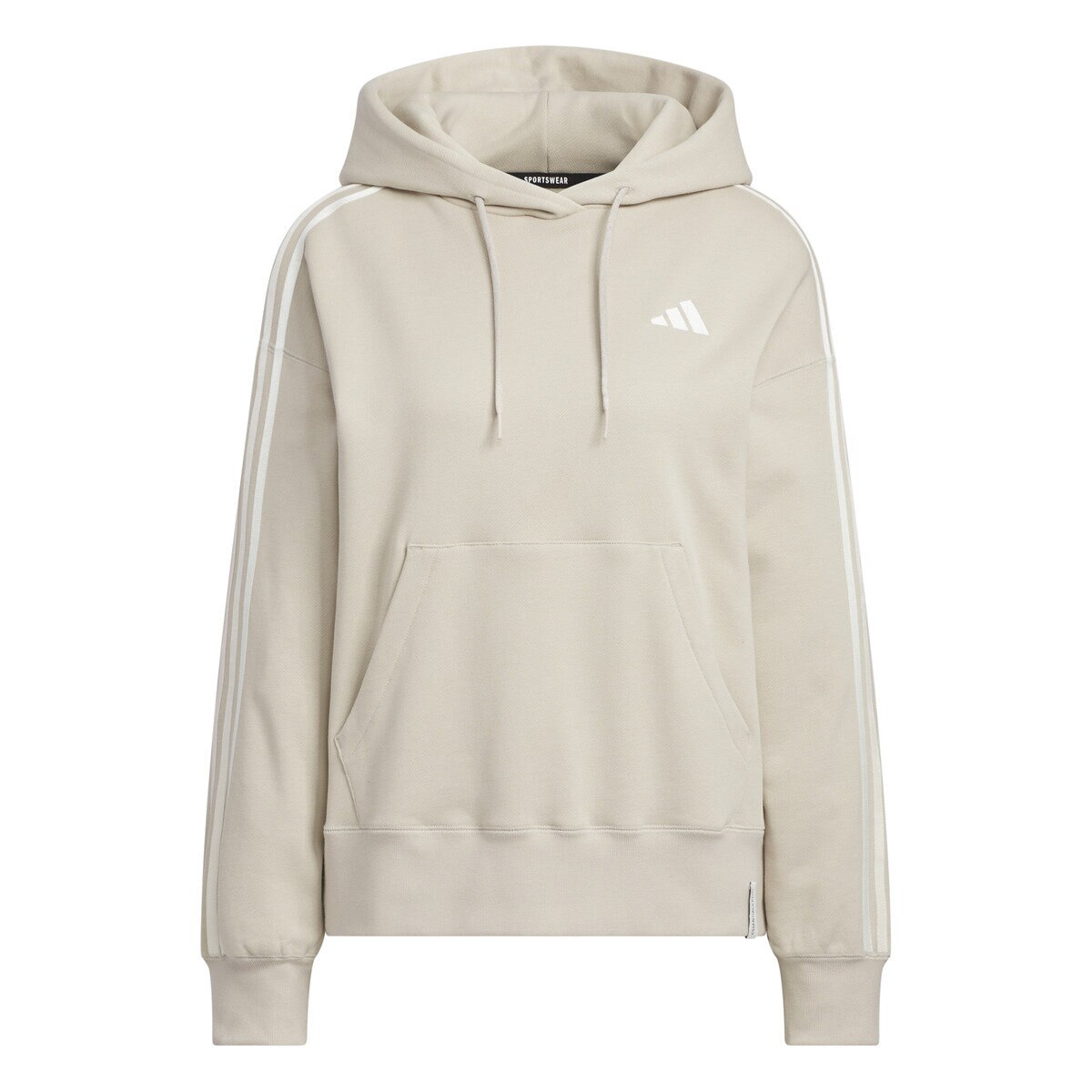 アディダス レディース プルオーバー フーディー ベージュ L