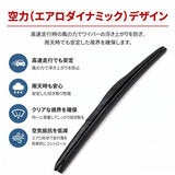 SPARCO（スパルコ）エアロ ワイパーブレード Uフック仕様車用