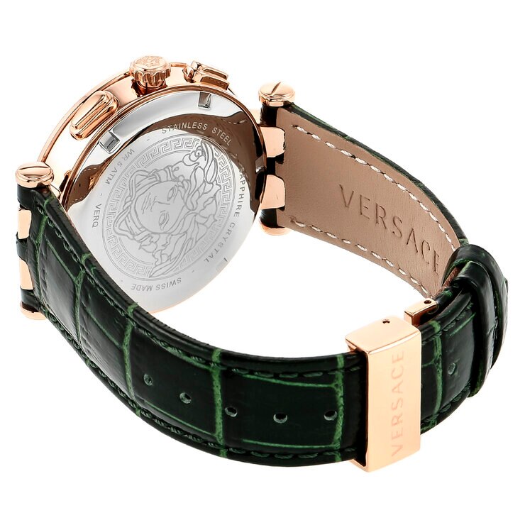 ヴェルサーチェ V-レース クロノグラフ メンズ 42mm クォーツ時計 VERQ00420