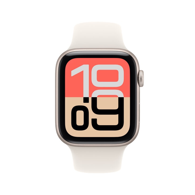 Apple Watch SE 3 GPS 44mmスターライトアルミニウムケースとスターライトスポーツバンド - S/M Apple Watch SE 3 GPS 44mmスターライトアルミニウムケースとスターライトスポーツバンド - S/M