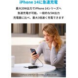 Anker（アンカー）511 モバイルバッテリー 5000mAh 最大出力20W ブラック A1633N13