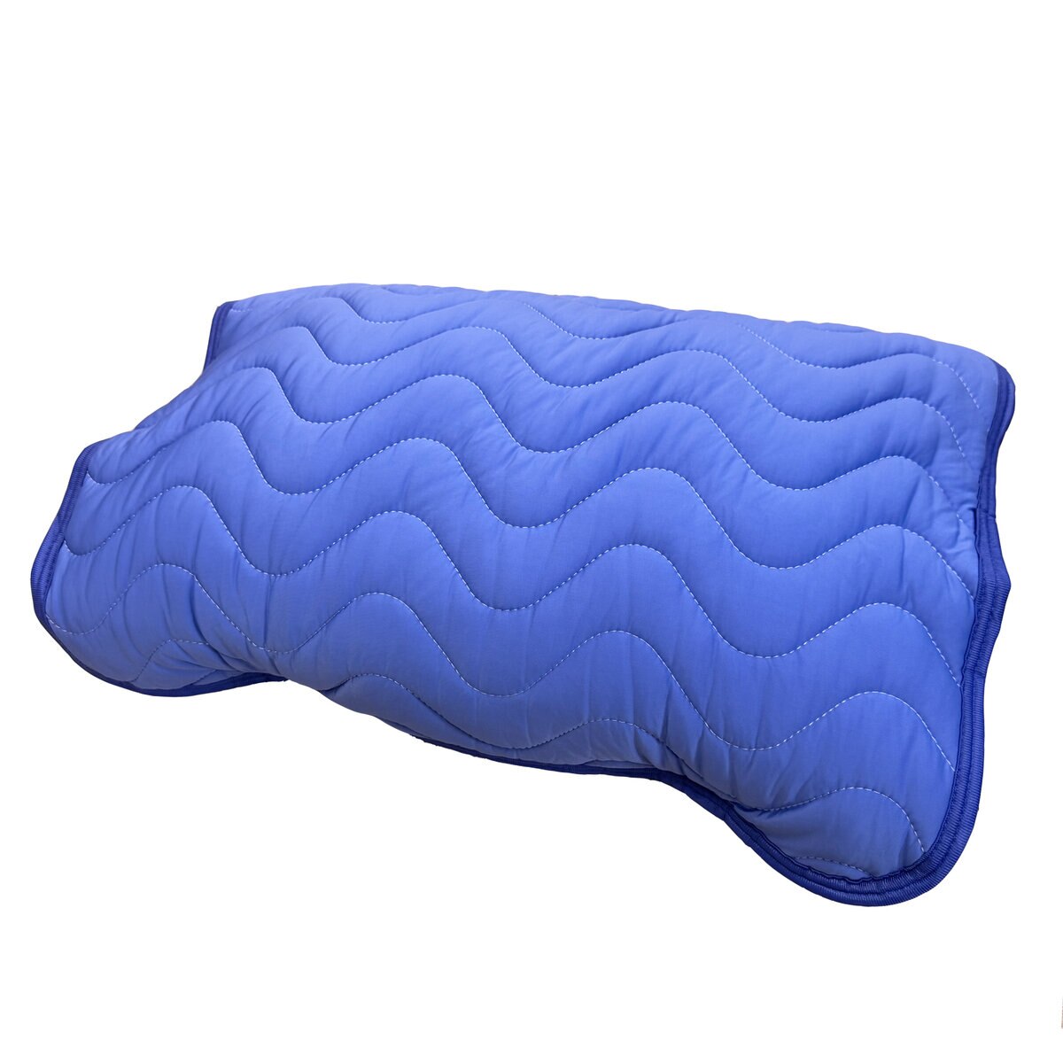 西川 冷感まくらカバー 50cm x 60cm 2枚パック ネイビー