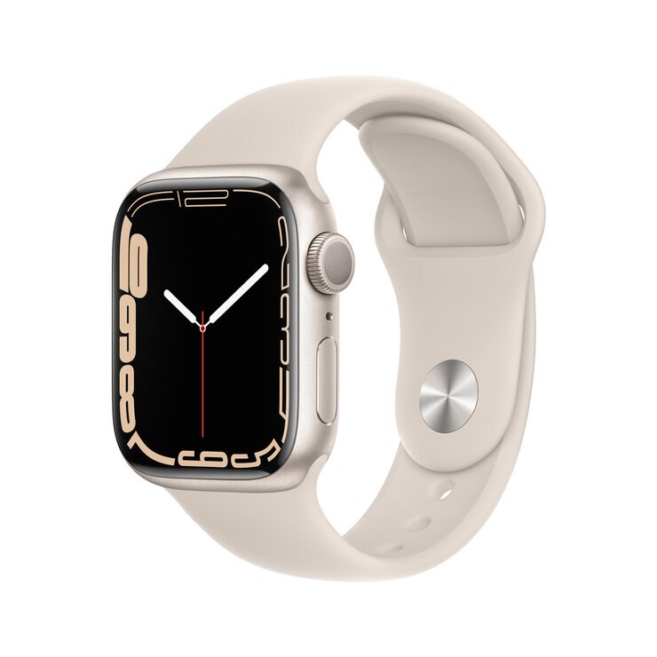Apple Watch Series 7 GPS 41mm スターライトアルミニウムケース Apple Watch Series 7 GPS 41mm スターライトアルミニウムケース