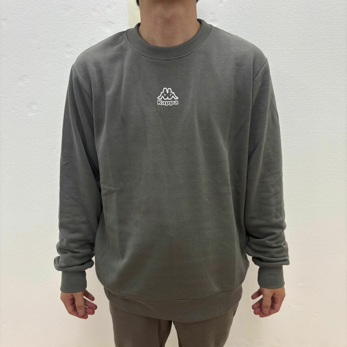 カッパ メンズ スウェットシャツ / グレー / M