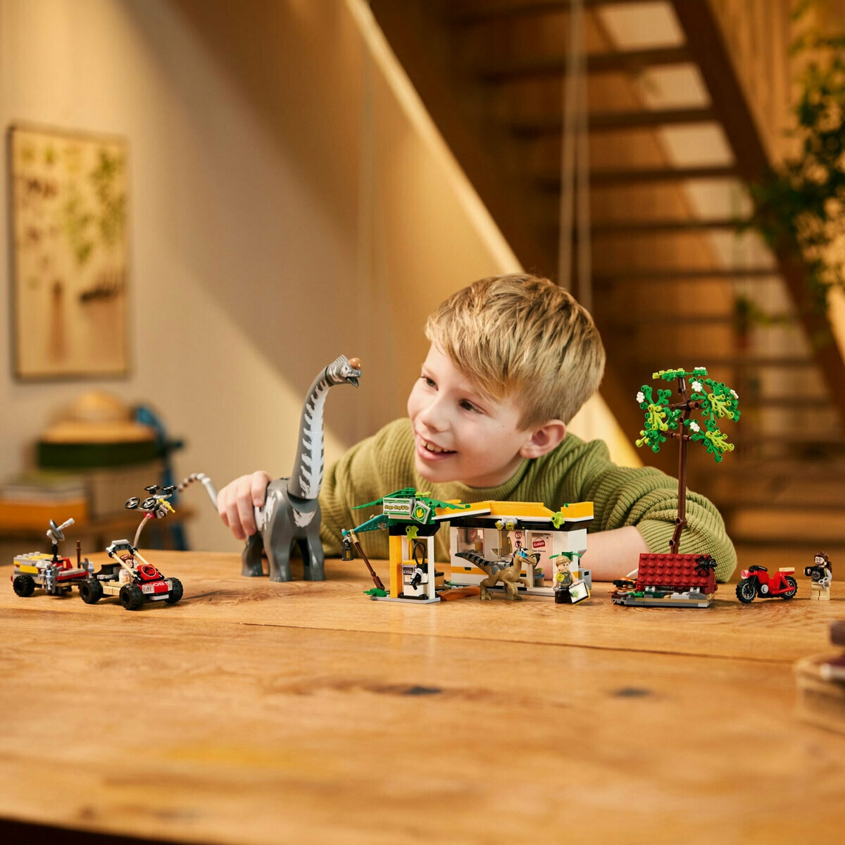 レゴ ラプターとティタノサウルス 追跡ミッション