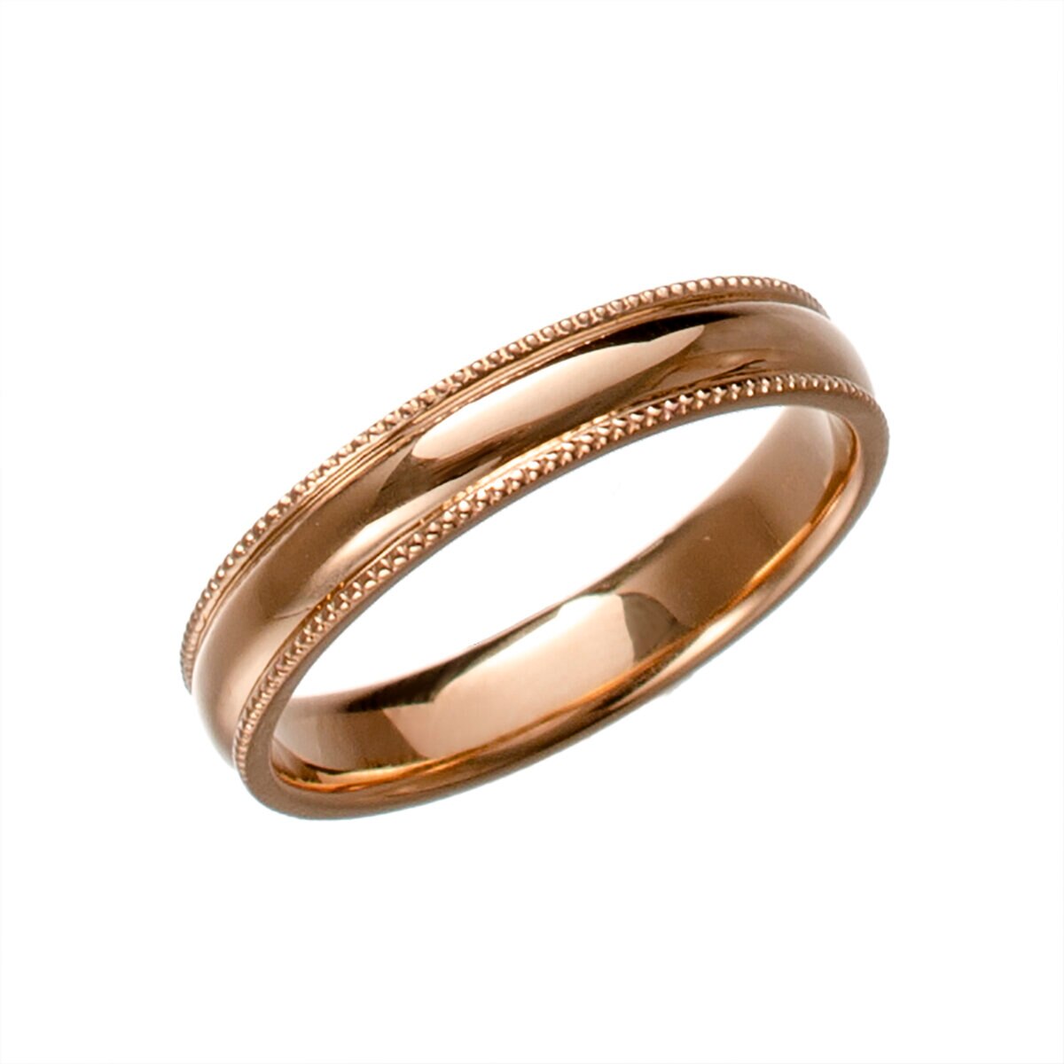 18K ピンクゴールド マリッジリング エテルニテ 3.5mm 幅 日本サイズ : 16号 刻印なし