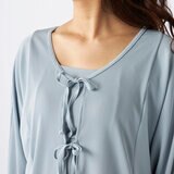 オーシャンパシフィック レディース 水着4点セット サックス M