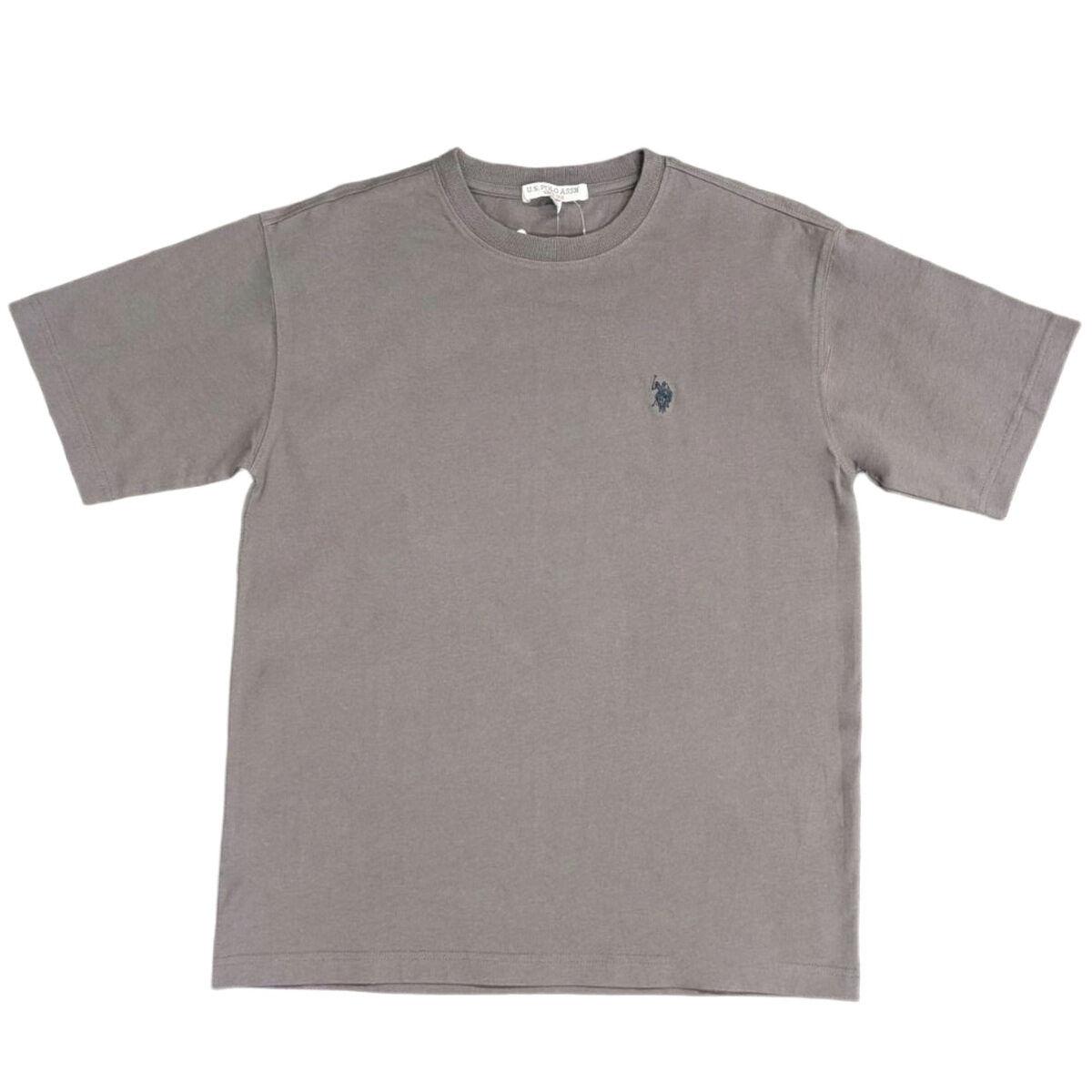 ユーエスポロアッスン メンズティー グレー XL