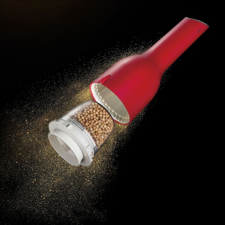 フィナミル 電動スパイスミル FM-01 レッド